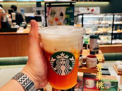 百香果桃桃茶云乌龙-星巴克(万都店)
