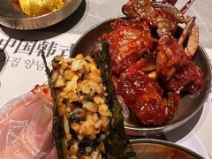 -草家酱蟹炭火烤肉店(珲春南路一店)