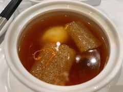 竹荪鸽蛋炖野菌-水上明月·湖景餐厅