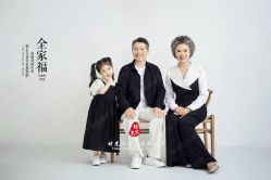 -时光纪亲子全家福照相馆(静安店母女写真父母纪念照)