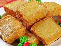 鱼豆腐-盛元盛居传统炭火锅(绿园店)