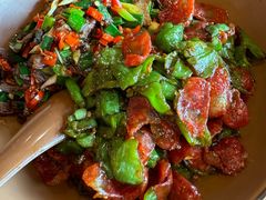 大蒜辣椒卤牛肉-德天顺盖码饭(人民西路店)