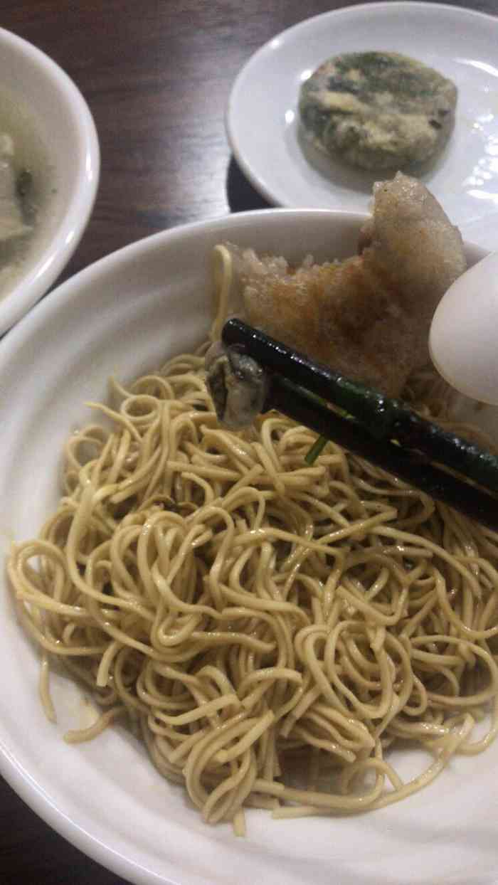 廖记峡山酥面-"来不及拍照 看看这空碗就知道有多好吃!