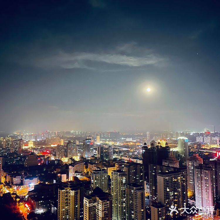 作为本地人第一次登上龙塔，龙塔的夜景还是美的