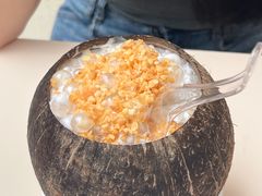 -椰爺爺·椰子冻砵仔糕