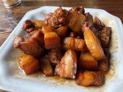 红烧土猪肉-安吉将军阁土菜馆(将军关漂流店)