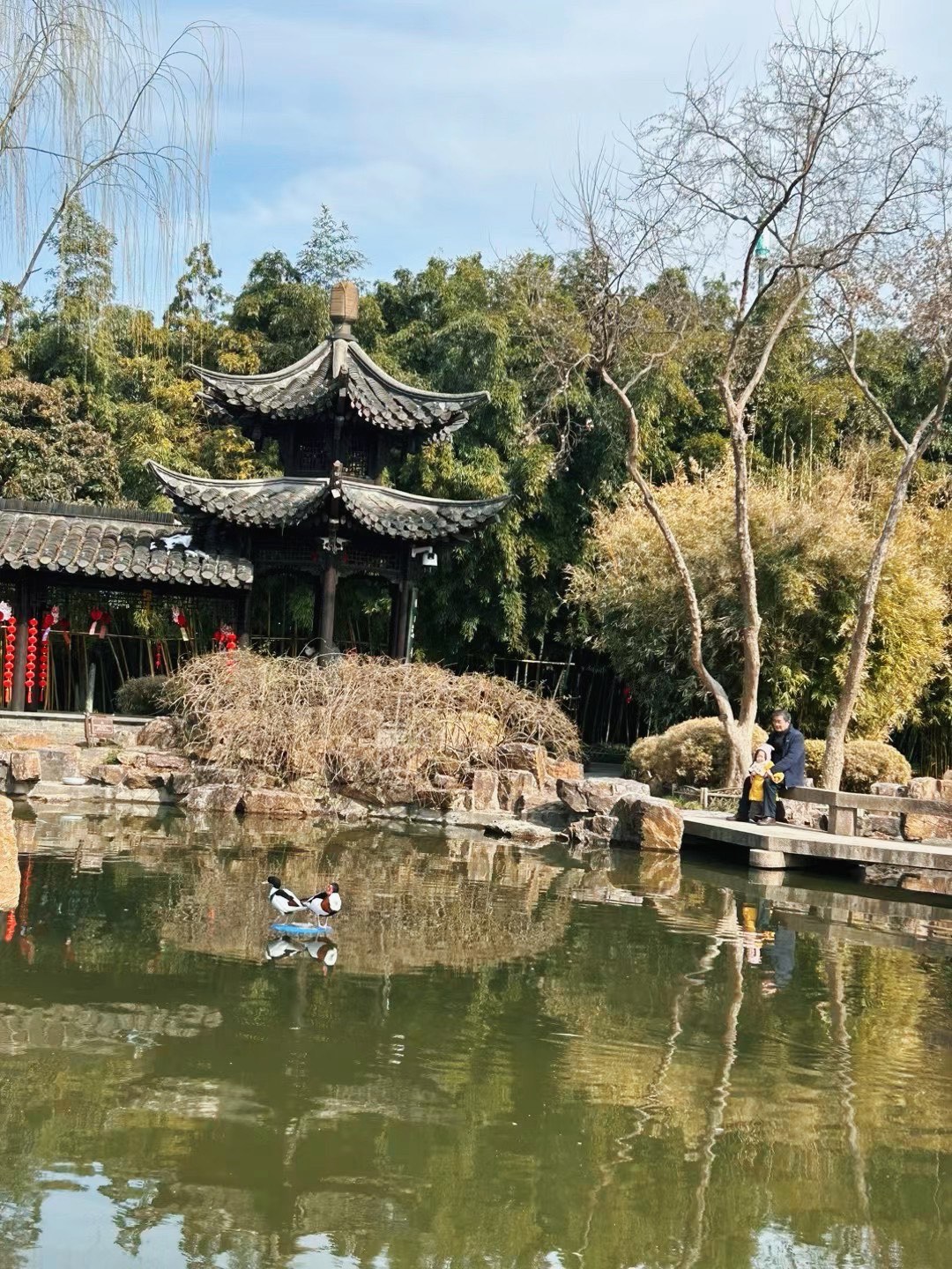 扬州个园宜雨轩介绍图片