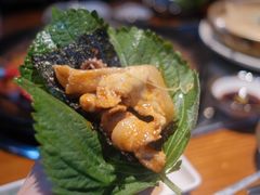 海苔-红辣椒八爪鱼特色韩国料理