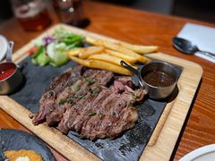 澳洲谷饲黑安格斯西冷牛排-澳骄 Aussie Kitchen·手工披萨·西餐(国大店)