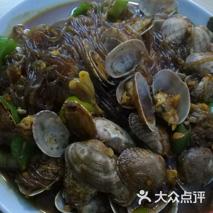 海知味貝殼燒鮮貝炒粉絲圖片-北京小吃麵食-大眾點評網