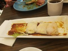 韭黄鲜虾肠粉-避风塘·老港味餐厅(虹口龙之梦店)