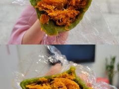 蛋黄肉松青团-许阿姨糕团店(南京总店)