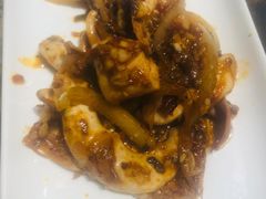 铁板鱿鱼-尚雅铁板料理自助餐厅(乐松店)