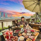 什么浪漫之地?重庆唯1⃣️的高空悬崖火锅‼️绝