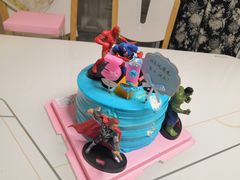 -极致味道动物奶油生日蛋糕(时尚店)