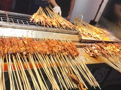 现烤鱿鱼-东门町美食街