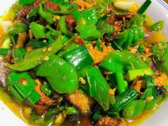 擂辣椒扣肉-印象鲵宴·张家界地标美食名片(溪布街店)