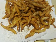 炸银鱼-天津乾毓德饭庄·清真传统炒菜·海鲜烧烤(咸阳路店)