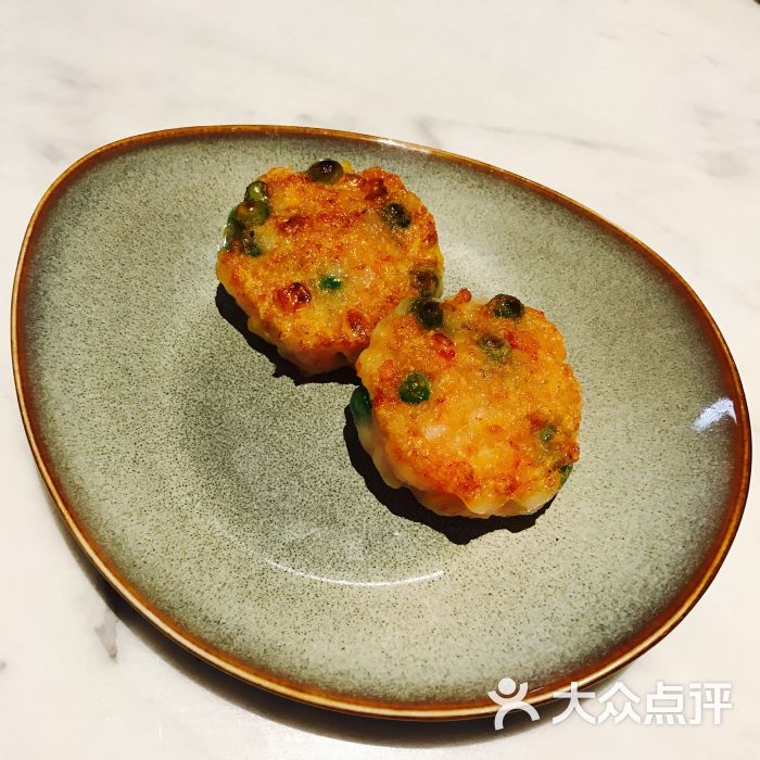 黄金虾饼