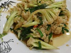 小炒有机菜花-杨记小骨头羊杂馆(南五马路店)