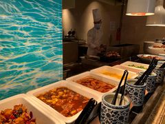 自助取餐区-咖啡苑自助餐厅·中国大饭店