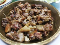 农家铜盘蒸鸡-苏记农家菜馆