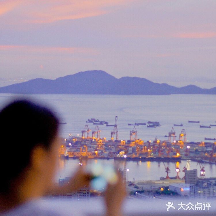 手机调色教程·黄油相机·南山公园的晚霞