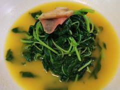 松茸鸡汤灼时蔬-荷风细雨·中国茶宴(碧云店)