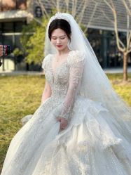 -桃子造型婚纱礼服(凤起广场店)