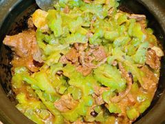 珍珠凉瓜炒牛肉-客语客家菜(东山口店)