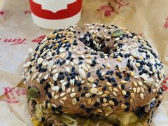 黑松露菌菇风味贝果三明治-Tims天好咖啡·贝果(东方广场店)
