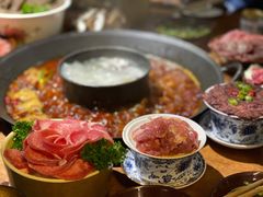 玫瑰花牛舌-楠火锅(龙阳广场店)