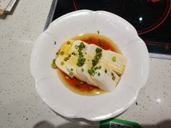 小葱拌豆腐-杨记大丰收鱼庄(国贸店)