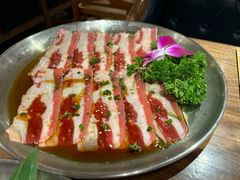 -明洞阿姨·韩式酱蟹烤肉·创意料理(三元桥店)