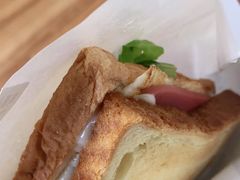 鸡蛋火腿三明治-Auco游咖.咖啡(凤起路店)