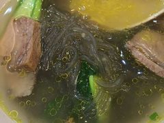 牛肉粉丝汤-老盛兴汤包馆(江宁一店)