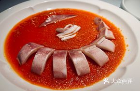 Sous Vide Red Oil East Mountain Island Sea-Caught Rocket Squid