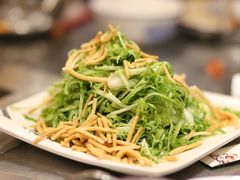 苦菊拌馓子-宗泉烤全羊·烤羊腿·家常菜(解放东路店)