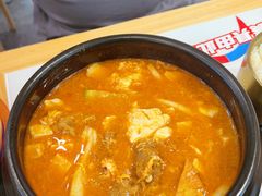 -韩欢喜·Family瀑布芝士肥牛部队锅(江南时代店)