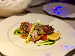 嫩煎鲜鱿配烤流彩时蔬-Solo(衡山路店)