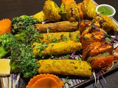 烤蔬菜拼盘-克比叔叔印度餐厅Kebabs on the Grille(永康路分店)