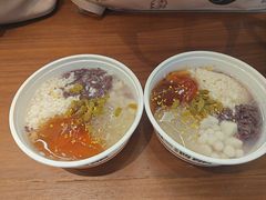 招牌传统冰粉桂花红豆酒酿小丸子-三姐酒酿(老门东店)
