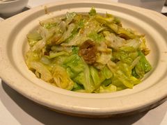 猪油渣炒牛心菜-眉州东坡(远洋未来广场店)