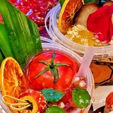 烟台这家冰店吃不够‼️一整颗番茄茶尊好喝