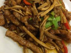 茶树菇牛柳-华勘酒楼中山门广宁路店