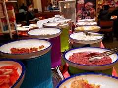 自助取餐区-亚龙湾希尔顿自助餐厅·海鲜·烧烤·沙滩BBQ·现场乐队