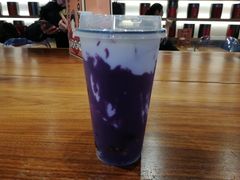 超厚芋泥紫薯烧-LELECHA乐乐茶(上海五角场万达广场店)