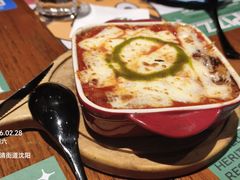 芝士番茄牛肉酱烤意大利千层面-摇滚披萨(长春街店)