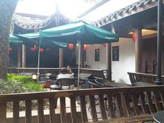 一层庭院景观位-星巴克(福州三坊七巷店)