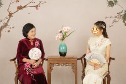 -时光纪亲子全家福照相馆(静安店母女写真父母纪念照)